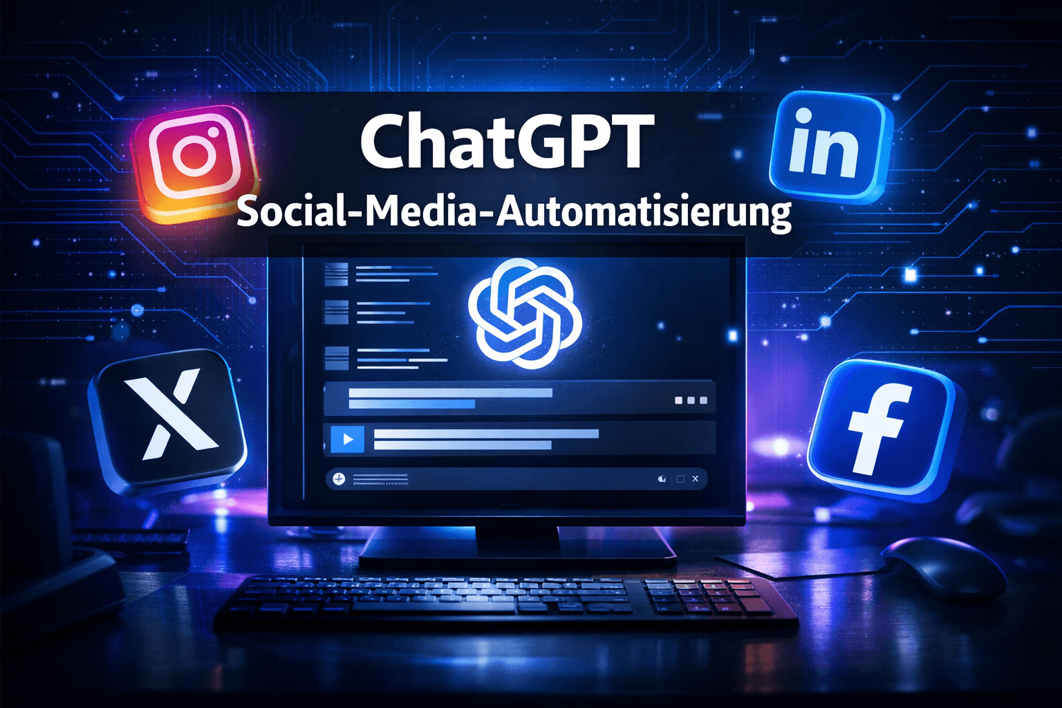 CHATGPT Social Media automation workflow