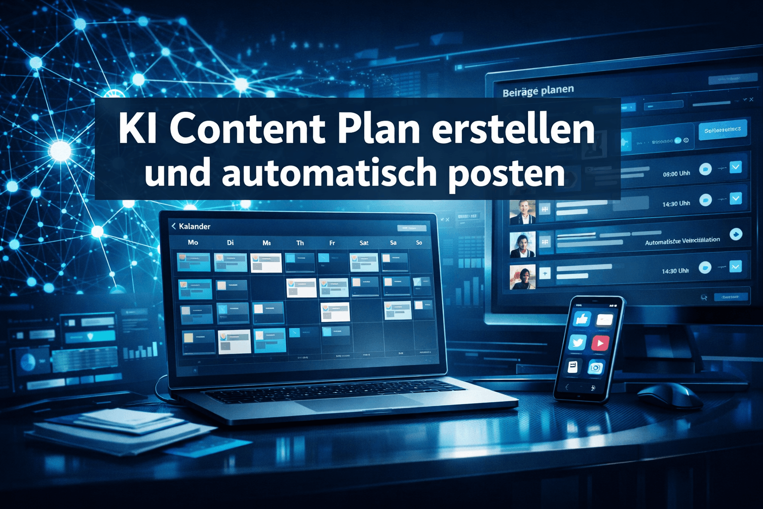 KI content plan erstellen und automatisch posten