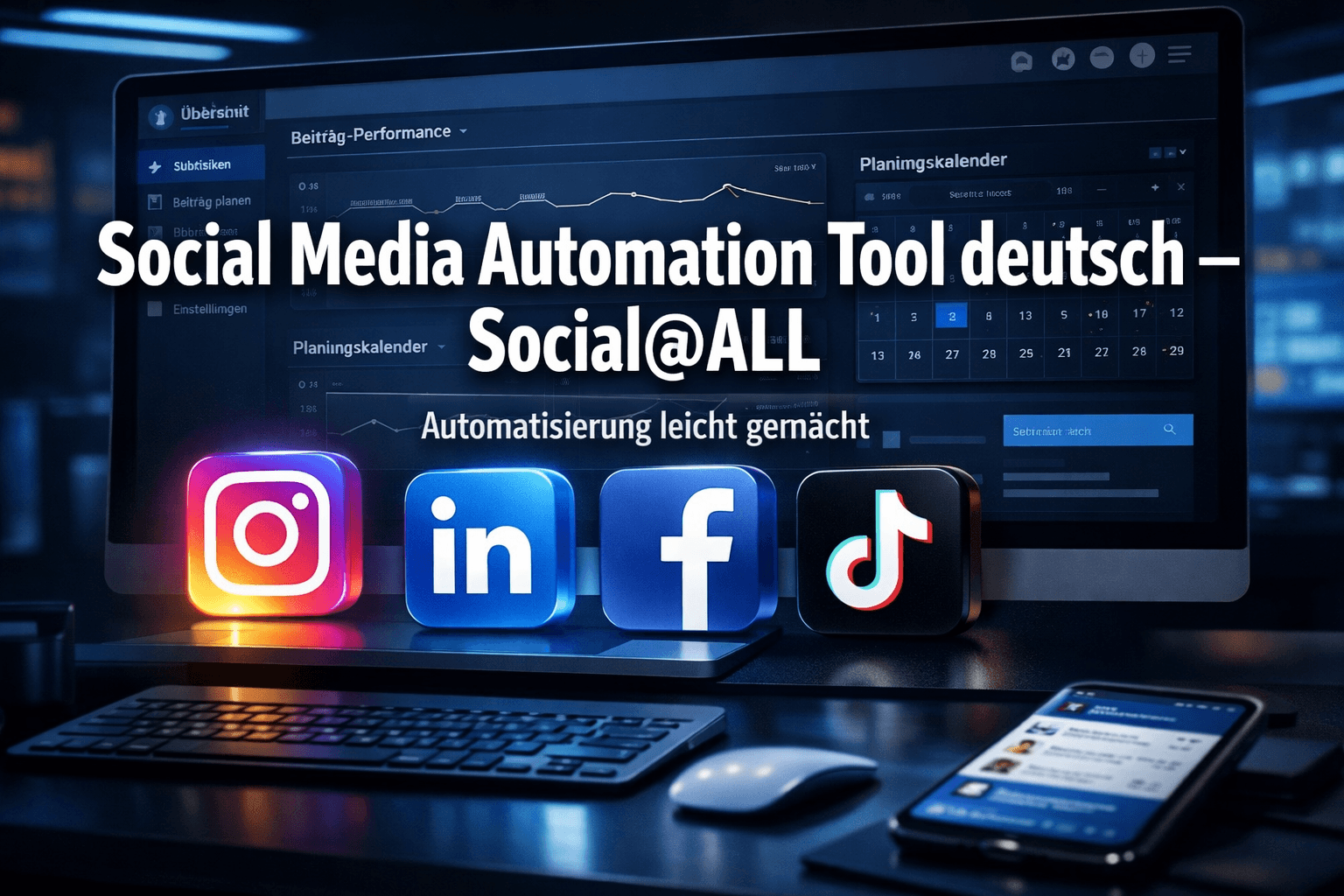 Social Media Automation Tool deutsch - Social@ALL