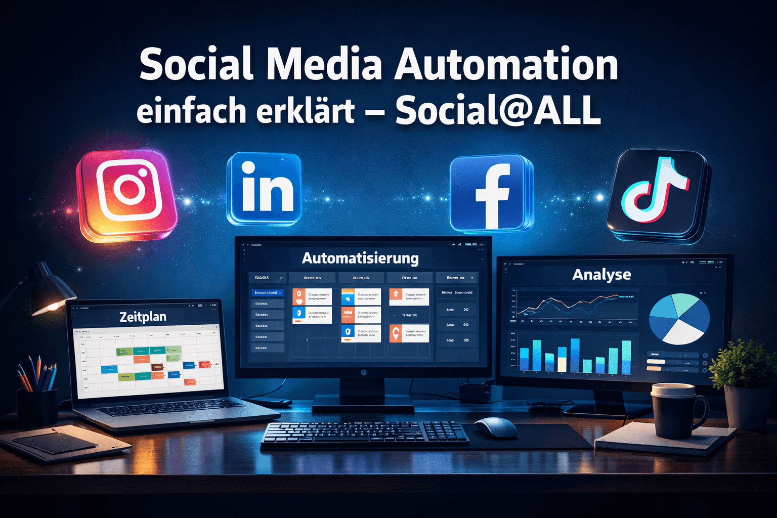 Social Media Automation einfach erklärt - Social@ALL