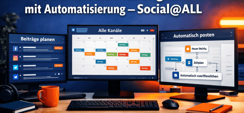 Social Media Planungstool mit Automatisierung - Social@ALL