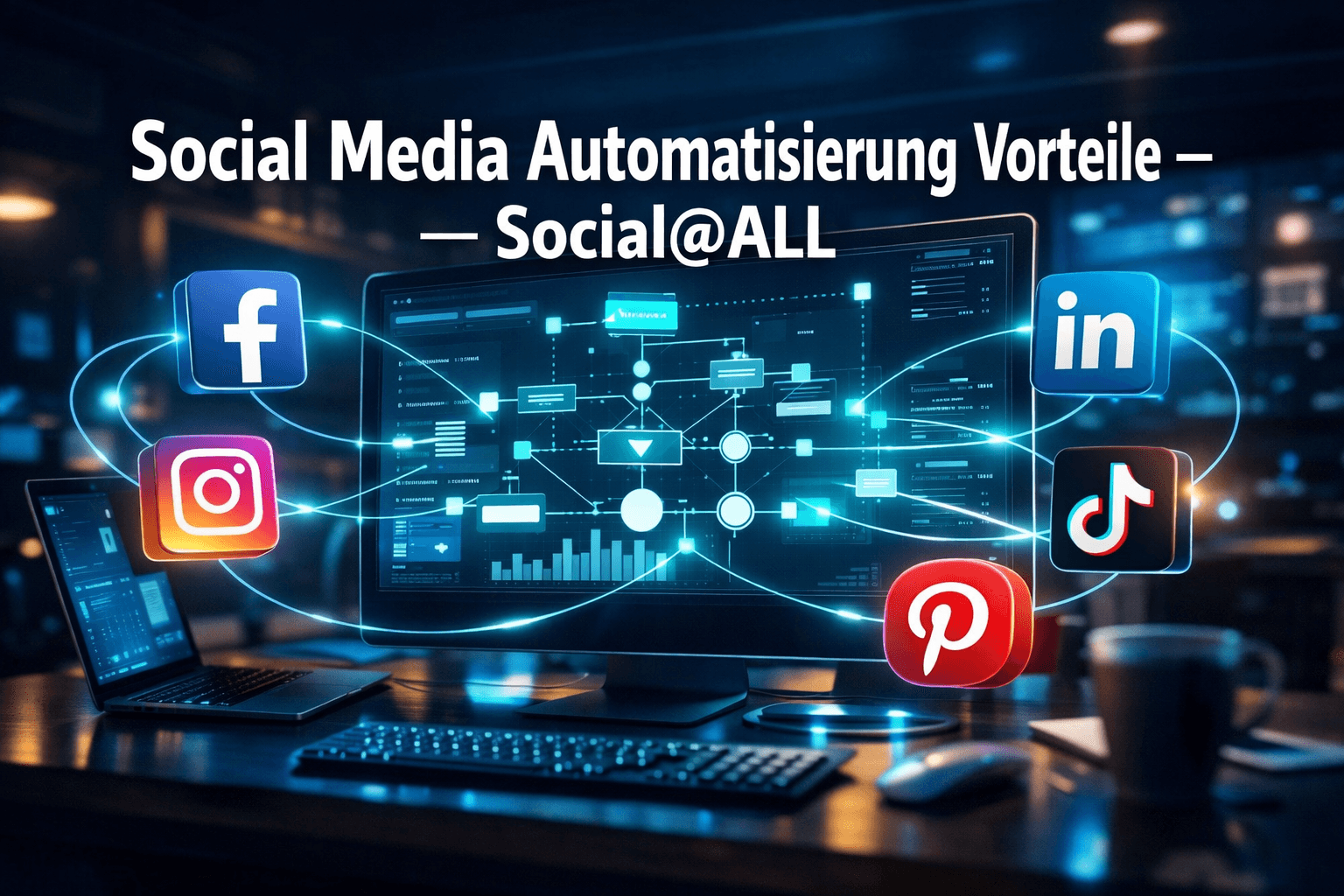 Social Media automatisierung Vorteile - Social@ALL