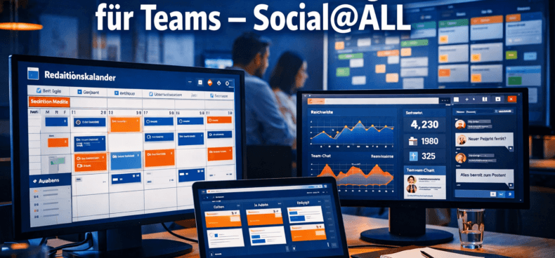 Social Media scheduling Tool für Teams - Social@ALL