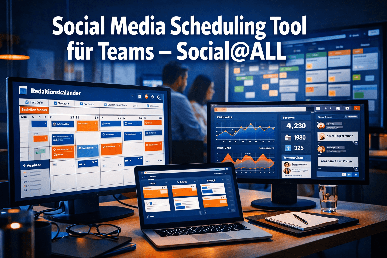 Social Media scheduling Tool für Teams - Social@ALL