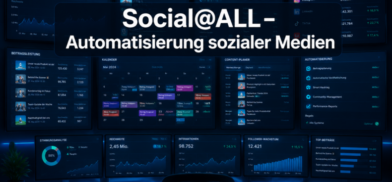 Social@ALL – Social Media Automation: Was Social Automation Software wirklich leistet